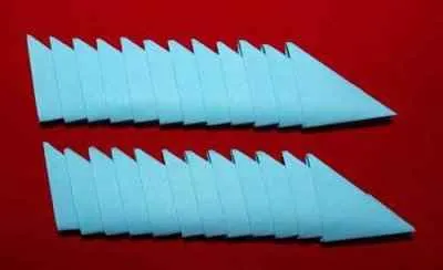 Moduláris origami sík elrendezés és mesterkurzus