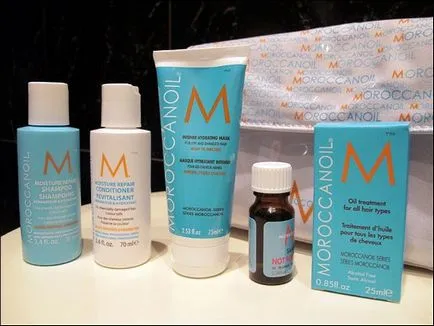 Moroccanoil - известния арганово масло за коса в прегледите на детайлите