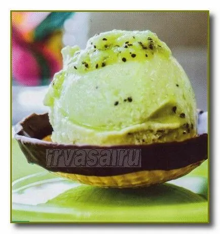 Ice Cream Kiwi - Gătitul la domiciliu - rețete din bucătăria spaniolă