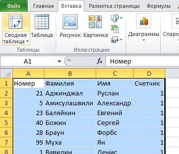 Намери, изберете или премахване на дублиращи се стойности в Excel - офис приложения