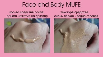 Невидим фондация лице и тяло mufe