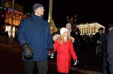 Bride Klitschko ukrán emberek nagyon muzhestvennyy- evromaydan- Wladimir Klitschko - Ukrajna
