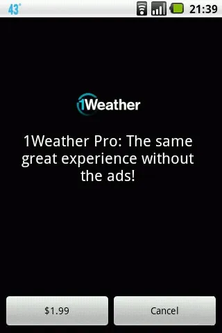 Programul 1weather Prezentare generală