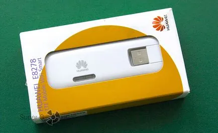 Áttekintés LTE-modem Huawei e8278