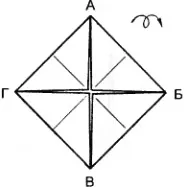 Origami crin schema - schema de asamblare pas cu pas origami