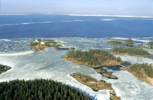 Lacul Onega pe harta Romania,