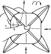 Origami crin schema - schema de asamblare pas cu pas origami