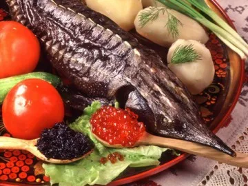 rețete Sturgeon pentru mâncăruri delicioase și capodoperele „pește regal“ pentru cei care apreciază