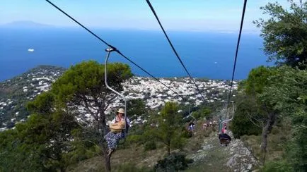 Capri - mit látni és csinálni Capri Olaszország térkép, látnivalók