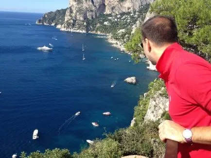 Capri - mit látni és csinálni Capri Olaszország térkép, látnivalók