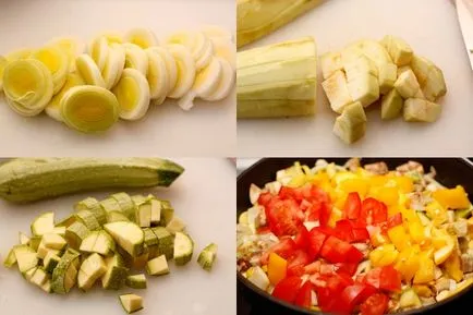 Зеленчукова лазаня - рецепта със снимки