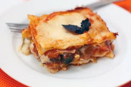 Legume lasagna - reteta cu fotografii