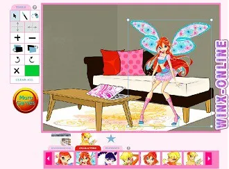 Camere alterari - Jocuri pentru fete Winx