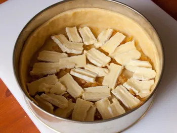 Pie brie sajttal és sonkával szakács - egy bevált recept lépésről lépésre képekkel a finom blog