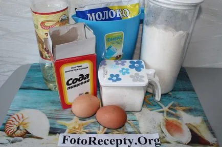 Bolyhos palacsinta tej élesztő nélkül, hogyan kell főzni - lépésről lépésre receptek fotókkal ételeket otthon