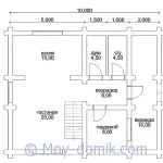 constructii de case Dispoziție 8x10 și renovarea caselor cu propriile lor mâini