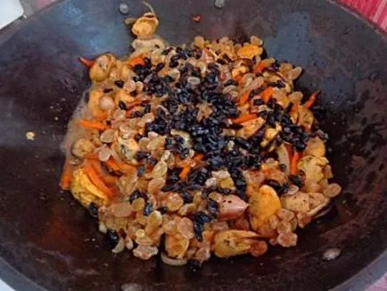 Pilaf kagylóval recept lépésről lépésre fotók