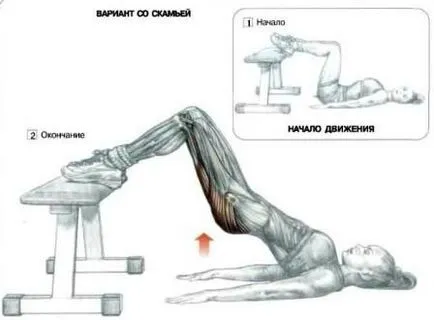 Felemeli a medence up „vagy a” híd fenék „- test Iskola - testépítés, sport, fitness