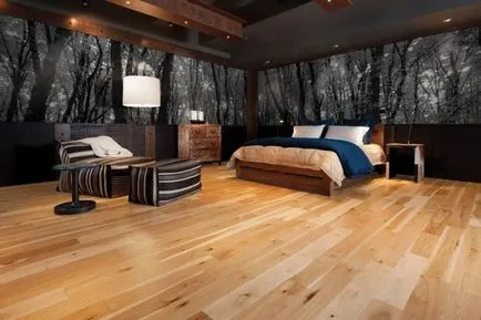 Подът в спалнята - 100 снимки в интериорния дизайн идеален спалнята