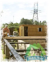 Pas cu pas de construcție a unei case de lemn dintr-o bară video, casa în formă de bare și construcții de case