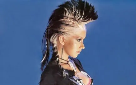 Mohawk прическа краткосрочен, средносрочен и дългосрочен коса, видове и техники за създаване на