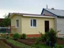 Extinderea la casa cu propriile sale mâini o extensie a casei de lemn și cărămidă cabana de blocuri de spumă,