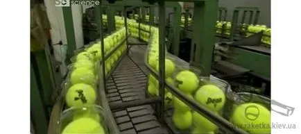 Producția de mingi de tenis - la fel ca și mingi pentru tenis