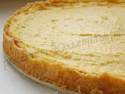 Egyszerű sajttorta túrós recept fotók