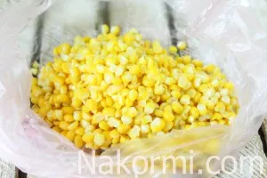 Как да се замразява в прибиране на царевица зимен боб със снимки