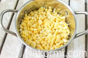 Как да се замразява в прибиране на царевица зимен боб със снимки