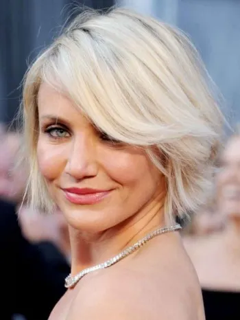 Cameron Diaz és a frizuráját fotóalbum, hajvágásra és frizura