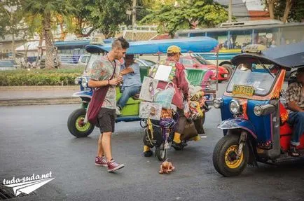 Khaosan Road (Khaosan път) - най-известната улица в Банкок