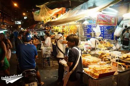 Khaosan Road (Khaosan път) - най-известната улица в Банкок