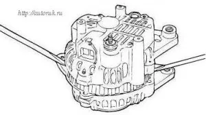 Generator демонтаж и проверка mitsubihi