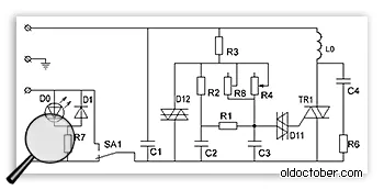 Regulatorul de tensiune pe triac mâinile proprii