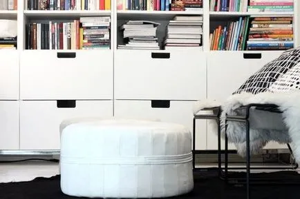 Реалистични интериор с мебели IKEA снимки и примери за дизайн