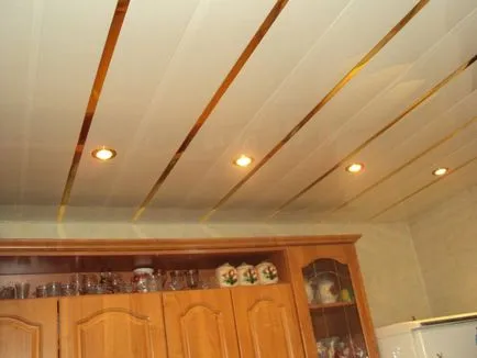 Окачени тавани за кухня как да инсталирате свои ръце, видео инструкции, снимки