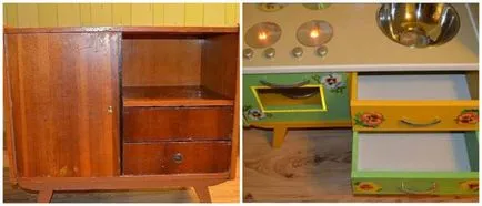 Възстановяване на старата съветска мебели