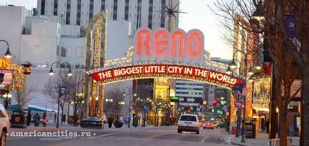 Reno (Nevada) - amerikai városban - látnivalók, információk, fotók