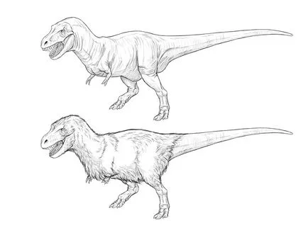 Рисуване Тиранозавър Рекс