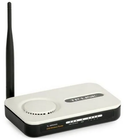 Router tp WR340G link tl și setarea