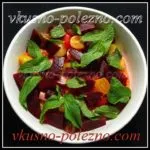 Salata de rucola (rachete) cu rosii cherry in sos alb), gustoase și sănătoase (vip)