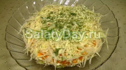 Saláta főtt hal - a legjobb választás az egyszerű vacsora recept fotókkal és videó