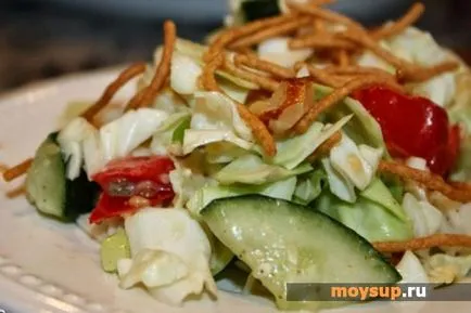 Saláta „keleti” marha - akár lépésről lépésre recept