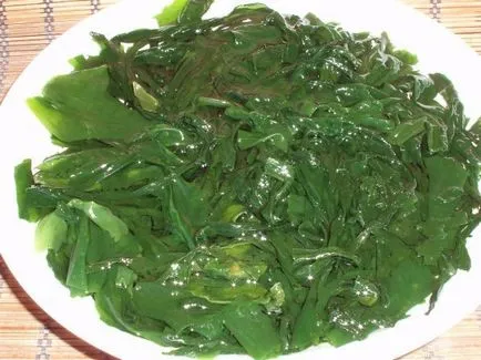 Saláta wakame moszat - receptek képekkel