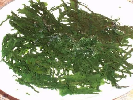 Salata de alge marine wakame - rețete cu fotografii