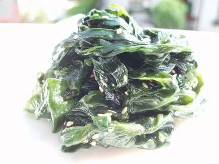 Salata de alge marine wakame - rețete cu fotografii