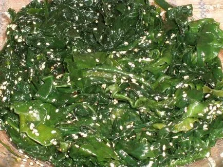 Salata de alge marine wakame - rețete cu fotografii