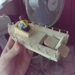 Самоходна лодка, изработена от дърво с ръцете си, всичко със собствените си ръце