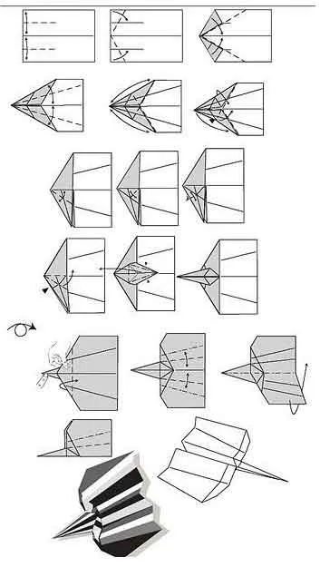 avion de hârtie - toate distractiv!